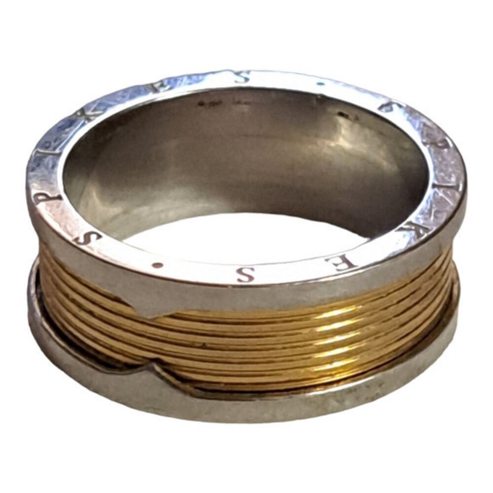 stainless steel two tone ring size 11‎